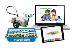 LEGO Education WeDo set and tablet