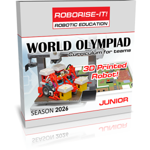 WRO 2026 Junior 3D printed robot