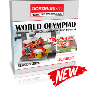WRO 2026 Junior 3D printed robot