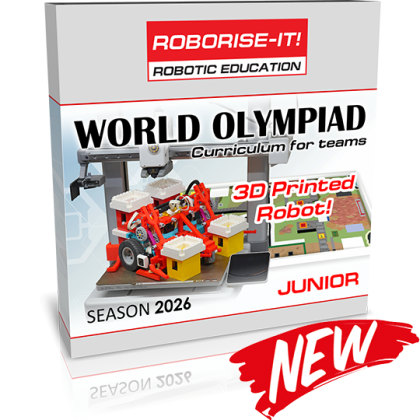 WRO 2026 Junior 3D printed robot
